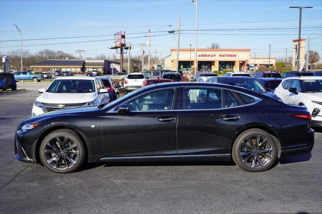 used 2023 Lexus LS 500 car, priced at $77,500