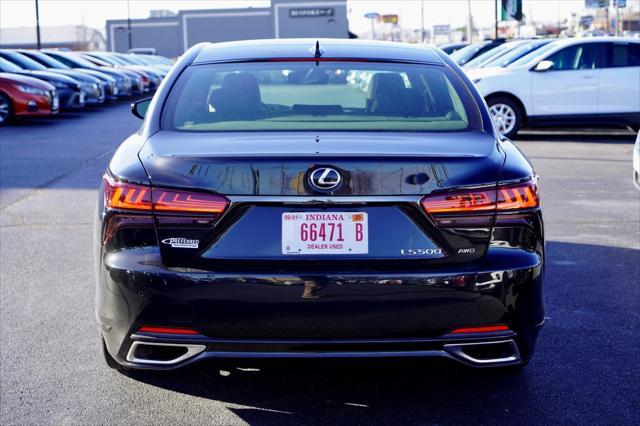 used 2023 Lexus LS 500 car, priced at $77,500