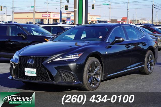 used 2023 Lexus LS 500 car, priced at $77,500