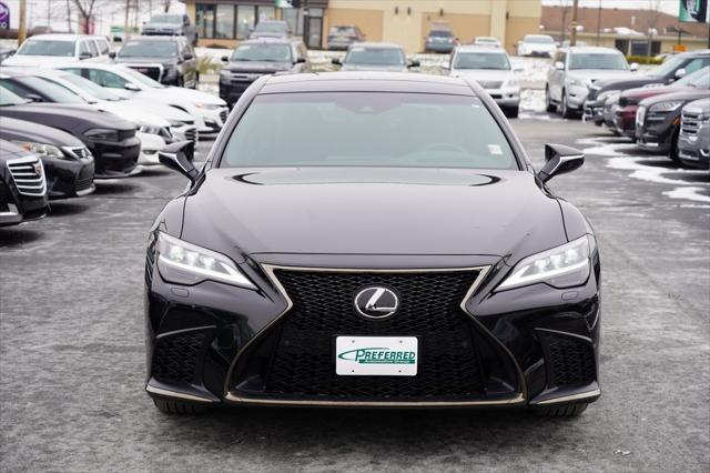 used 2023 Lexus LS 500 car, priced at $72,900