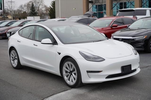 used 2022 Tesla Model 3 car, priced at $28,912