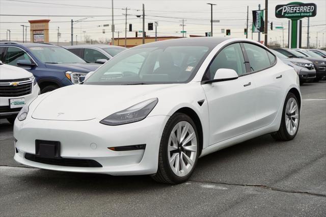 used 2022 Tesla Model 3 car, priced at $28,912