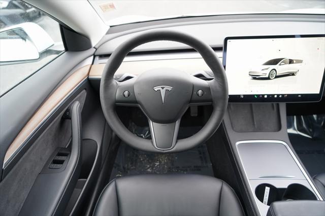 used 2022 Tesla Model 3 car, priced at $28,912