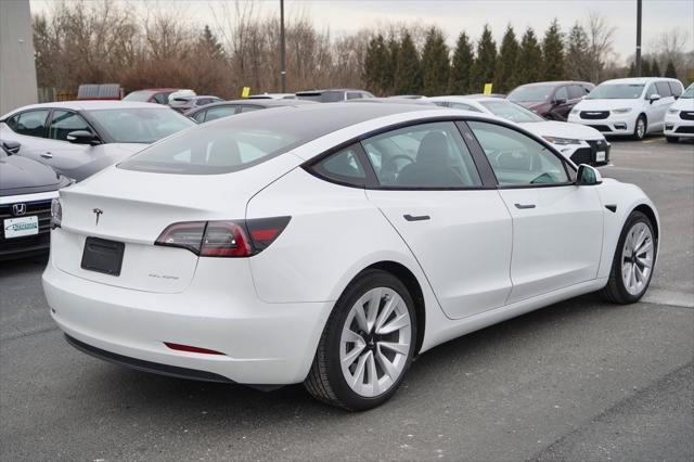 used 2022 Tesla Model 3 car, priced at $28,912