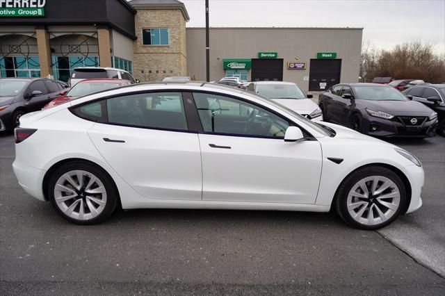 used 2022 Tesla Model 3 car, priced at $28,912