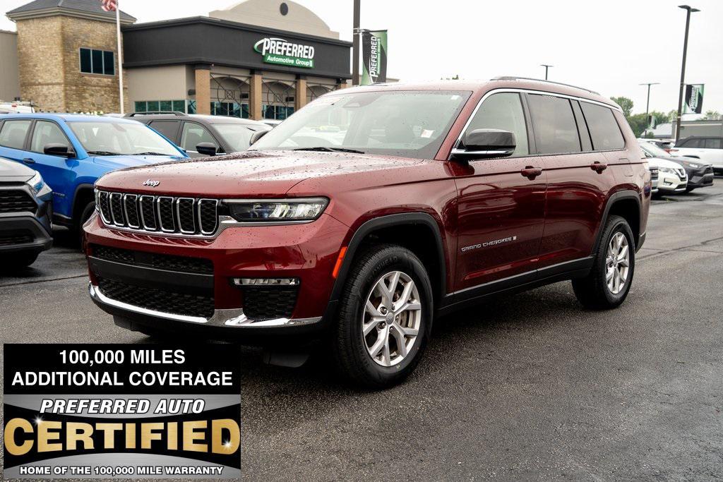 used 2021 Jeep Grand Cherokee L car, priced at $31,497
