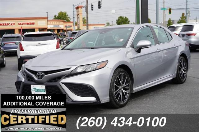 used 2022 Toyota Camry car, priced at $23,218