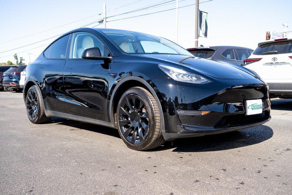 used 2020 Tesla Model Y car, priced at $23,677