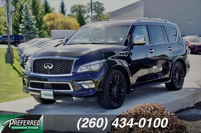 used 2016 INFINITI QX80 car, priced at $20,897