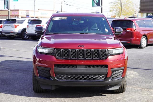 used 2021 Jeep Grand Cherokee L car, priced at $33,495