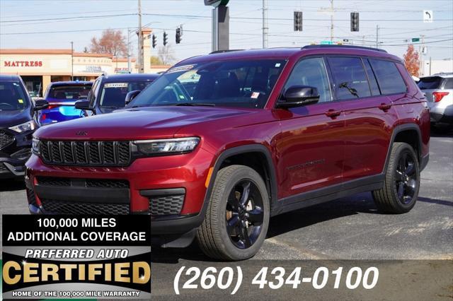 used 2021 Jeep Grand Cherokee L car, priced at $32,289