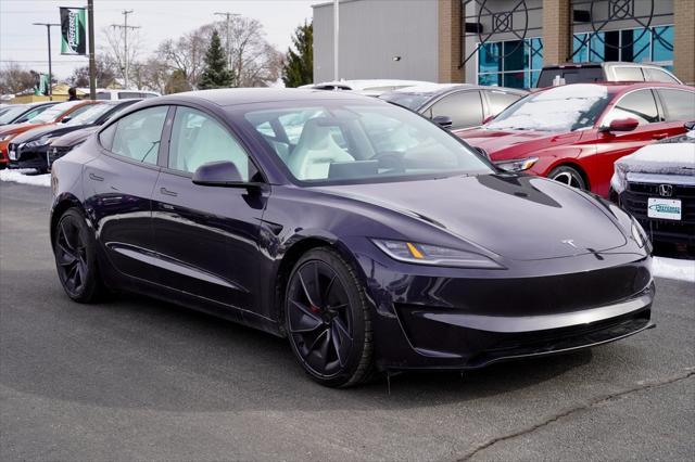 used 2024 Tesla Model 3 car, priced at $47,459