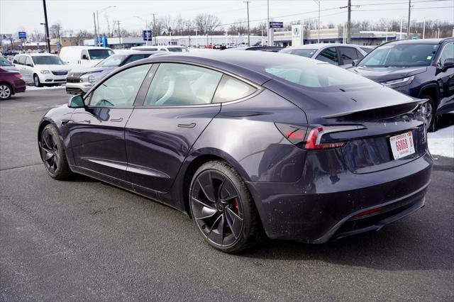 used 2024 Tesla Model 3 car, priced at $47,459