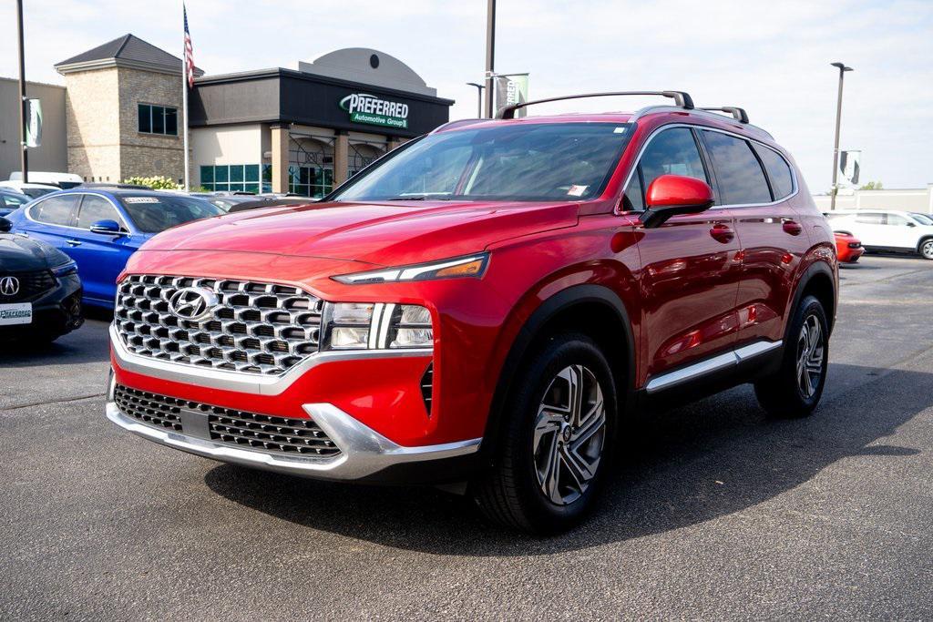 used 2022 Hyundai Santa Fe car, priced at $20,498