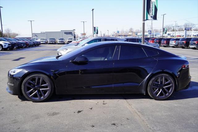 used 2022 Tesla Model S car, priced at $43,999