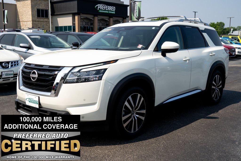 used 2023 Nissan Pathfinder car, priced at $39,560