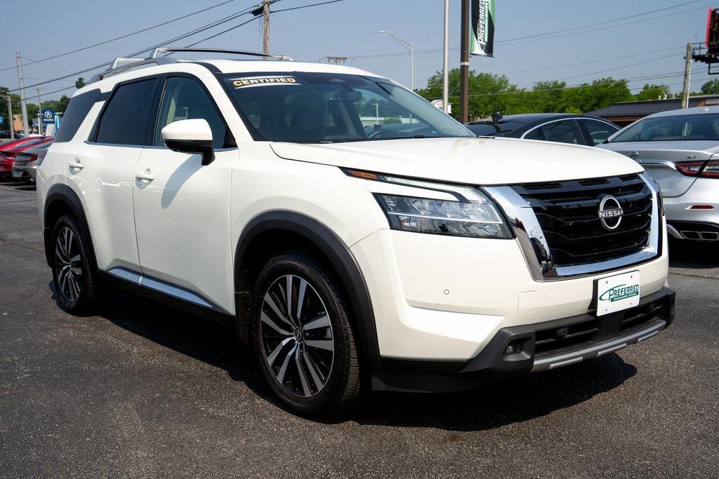 used 2023 Nissan Pathfinder car, priced at $39,560