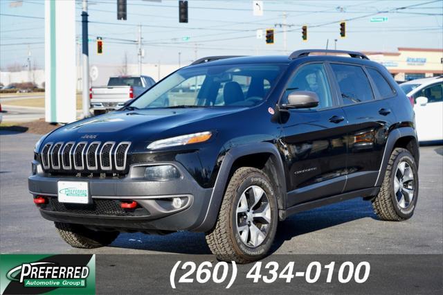 used 2018 Jeep Cherokee car, priced at $19,871