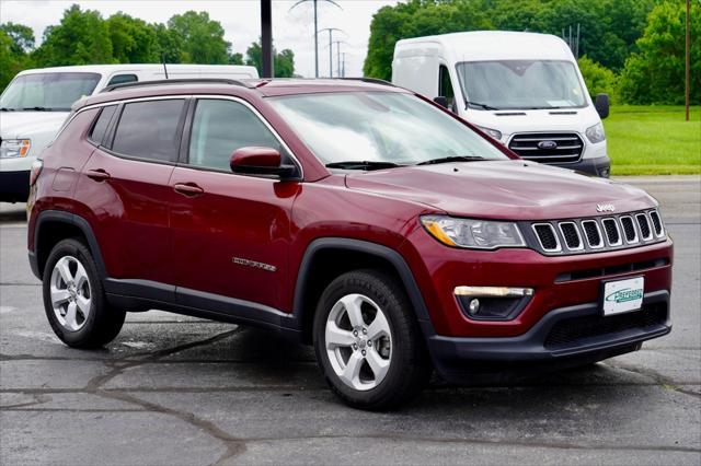 used 2021 Jeep Compass car, priced at $17,899