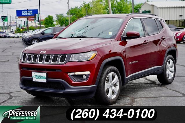 used 2021 Jeep Compass car, priced at $17,899