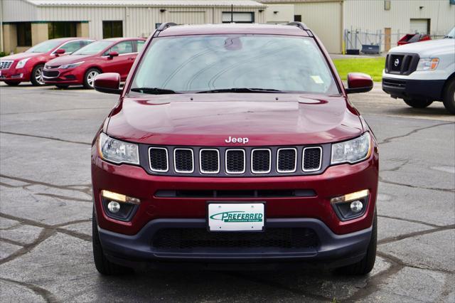 used 2021 Jeep Compass car, priced at $17,899