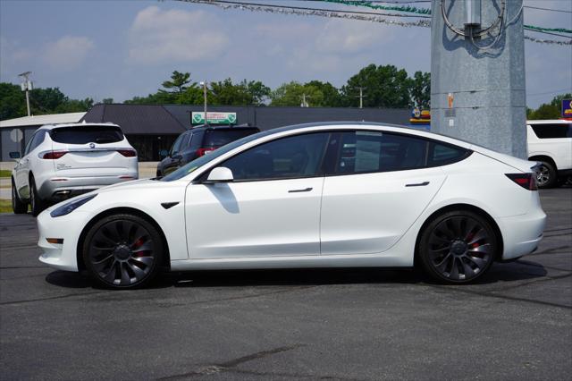 used 2021 Tesla Model 3 car, priced at $29,625