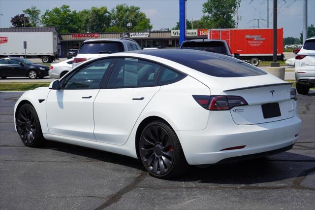 used 2021 Tesla Model 3 car, priced at $29,625