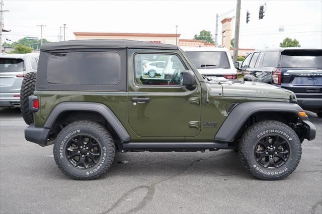 used 2021 Jeep Wrangler car, priced at $30,876