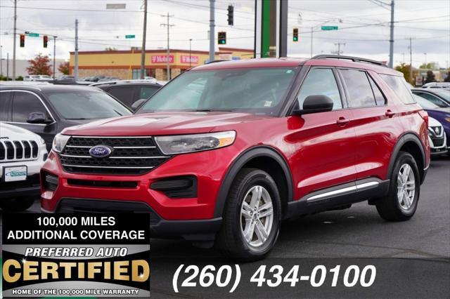 used 2022 Ford Explorer car, priced at $30,161