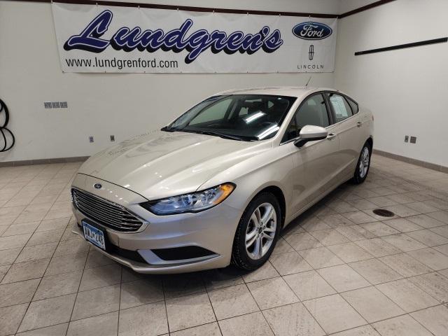 used 2018 Ford Fusion car, priced at $16,990
