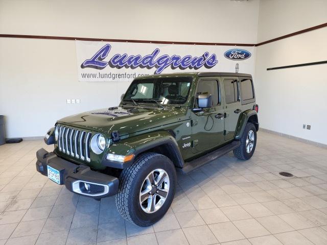 used 2022 Jeep Wrangler Unlimited car, priced at $45,890