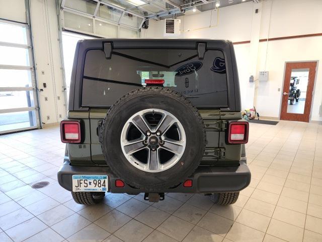 used 2022 Jeep Wrangler Unlimited car, priced at $46,895