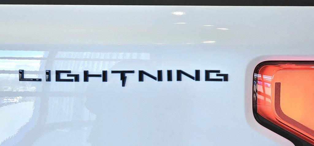 new 2025 Ford F-150 Lightning car, priced at $64,722