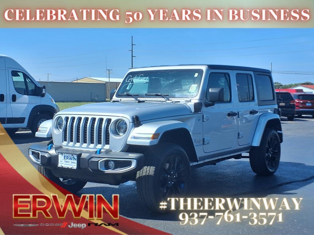 used 2023 Jeep Wrangler 4xe car, priced at $35,998