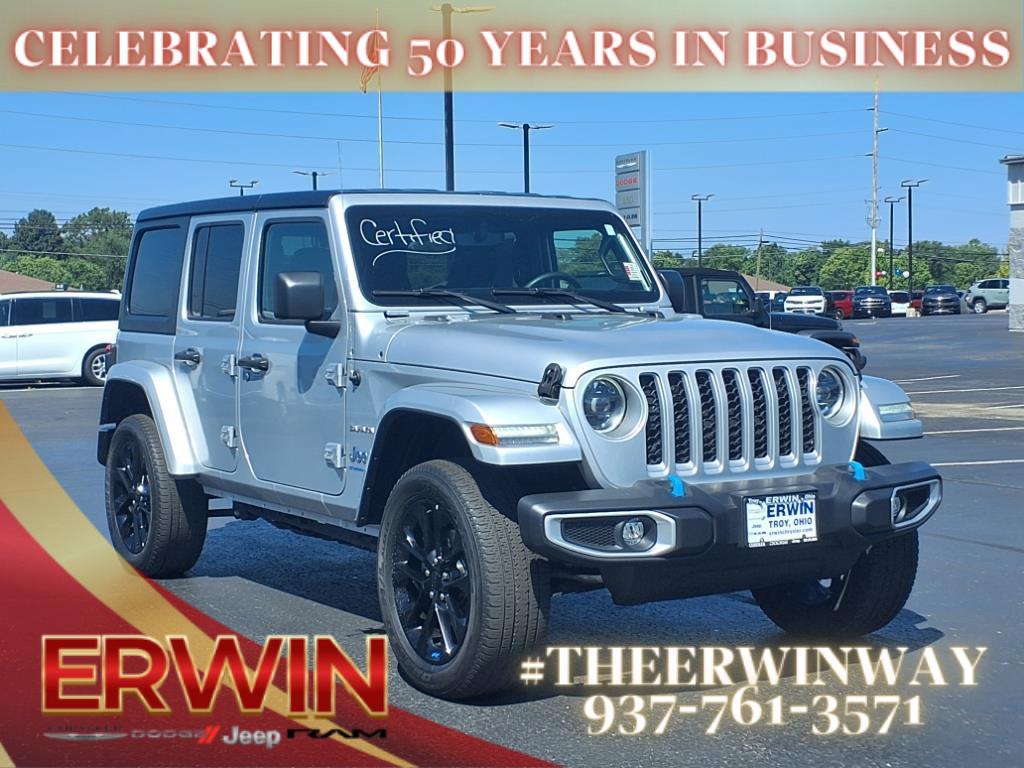 used 2023 Jeep Wrangler 4xe car, priced at $35,998