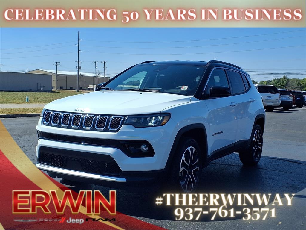 used 2024 Jeep Compass car, priced at $29,998