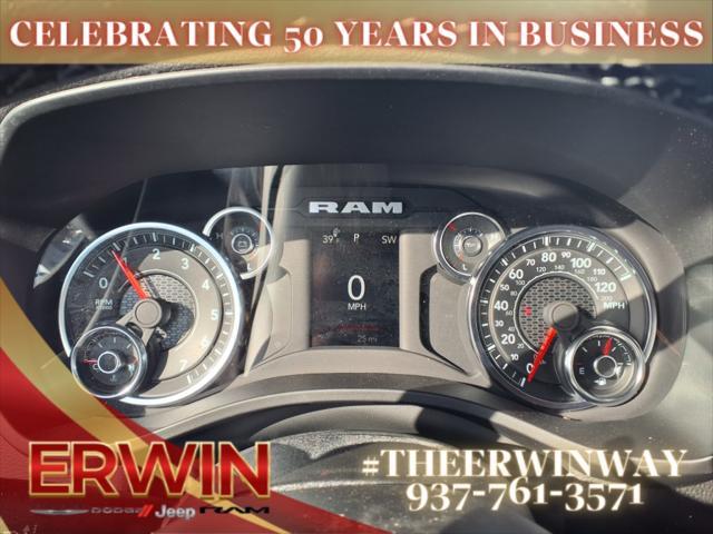 new 2025 Ram 1500 car, priced at $46,265