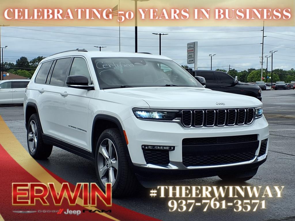 used 2021 Jeep Grand Cherokee L car, priced at $32,998