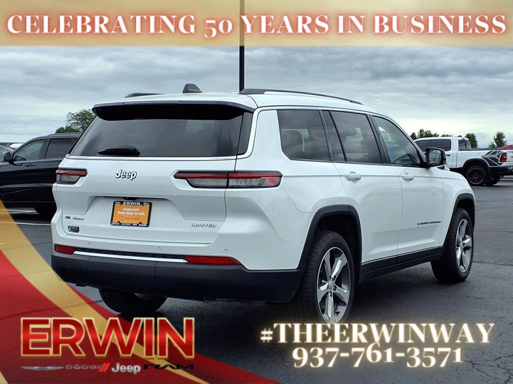 used 2021 Jeep Grand Cherokee L car, priced at $32,998