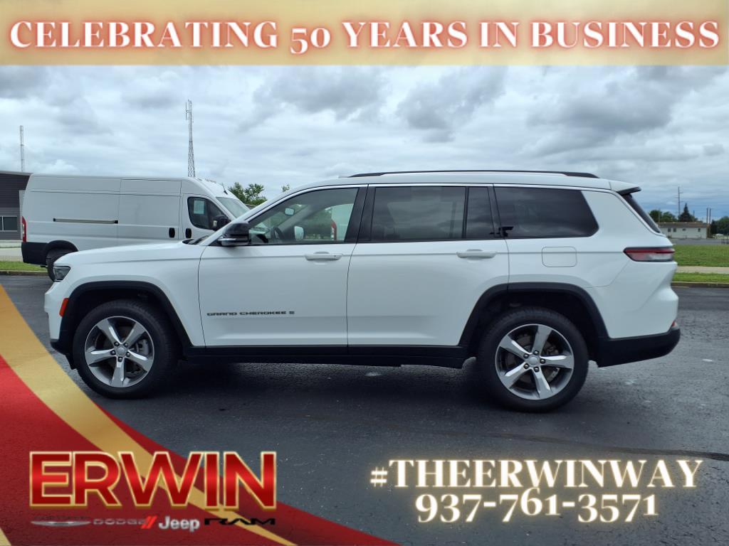 used 2021 Jeep Grand Cherokee L car, priced at $32,998