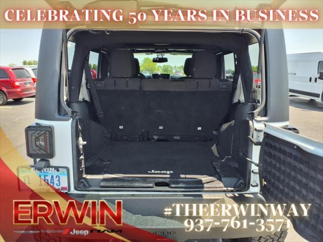 used 2015 Jeep Wrangler Unlimited car, priced at $19,998