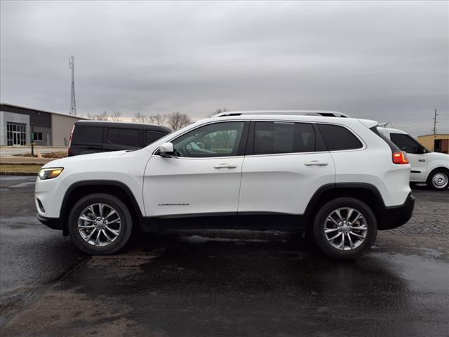 used 2021 Jeep Cherokee car, priced at $24,998