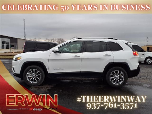 used 2021 Jeep Cherokee car, priced at $24,998