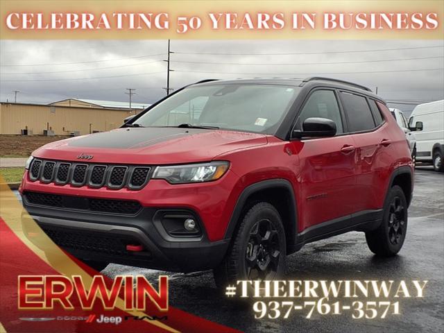 used 2023 Jeep Compass car, priced at $25,998