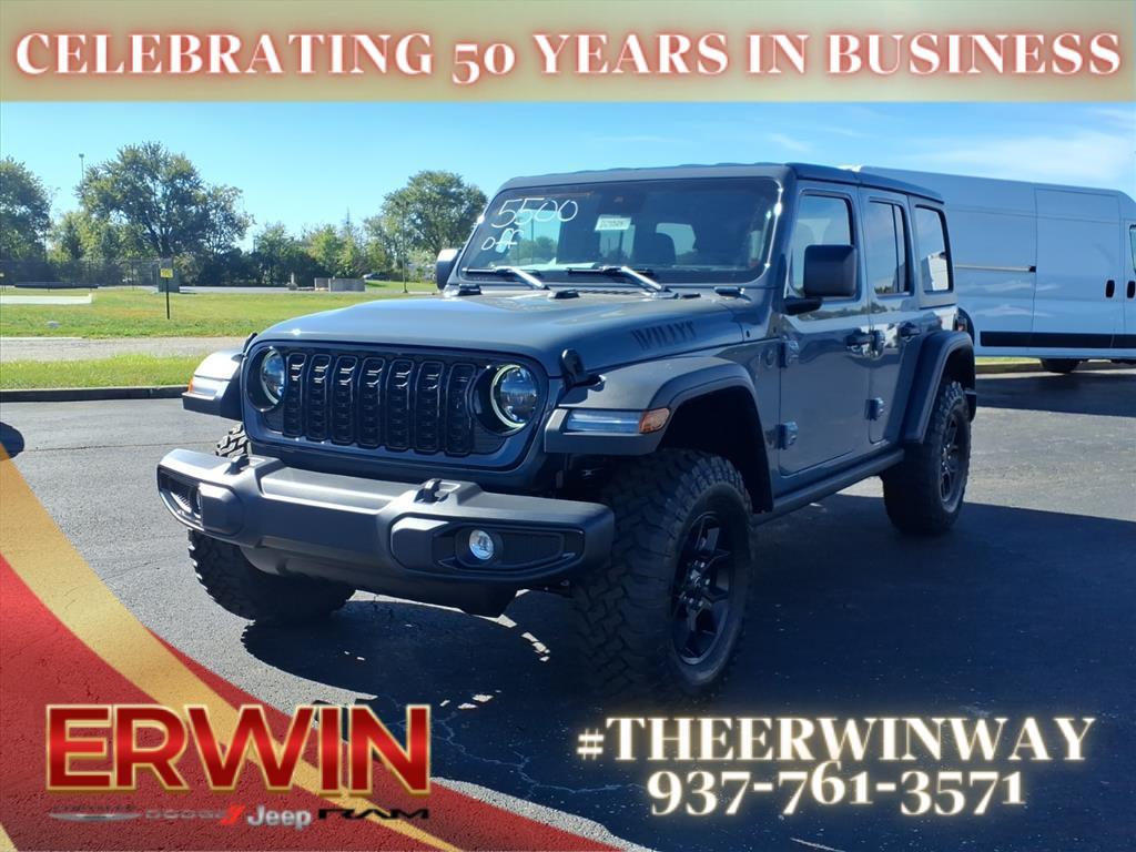 new 2025 Jeep Wrangler car, priced at $49,290