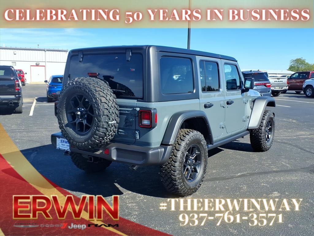 new 2025 Jeep Wrangler car, priced at $49,290