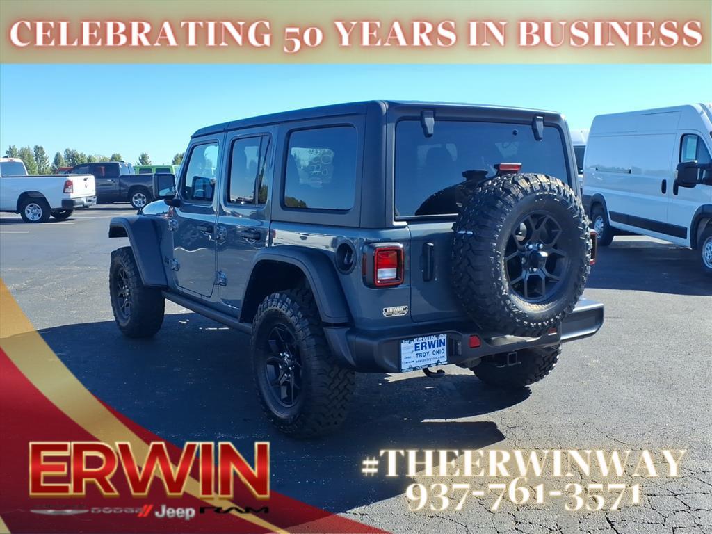 new 2025 Jeep Wrangler car, priced at $49,290
