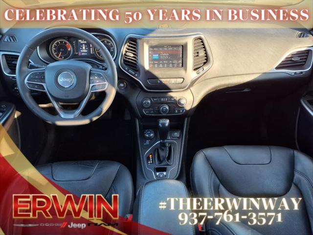 used 2021 Jeep Cherokee car, priced at $24,998