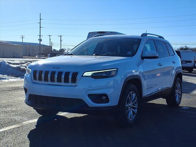 used 2021 Jeep Cherokee car, priced at $24,998