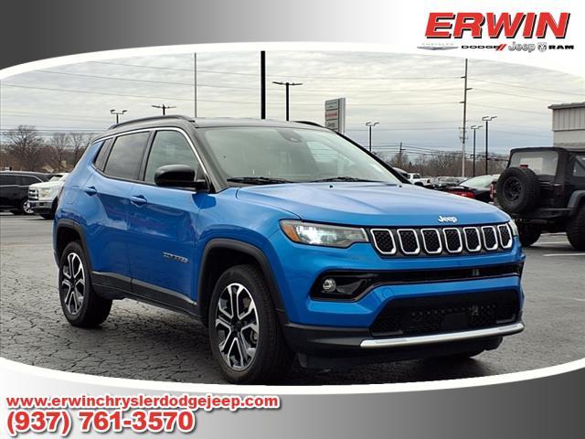 used 2023 Jeep Compass car, priced at $27,998